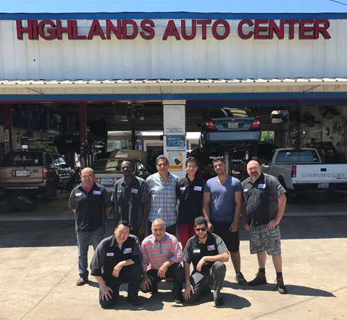 Highlands Auto Center Team